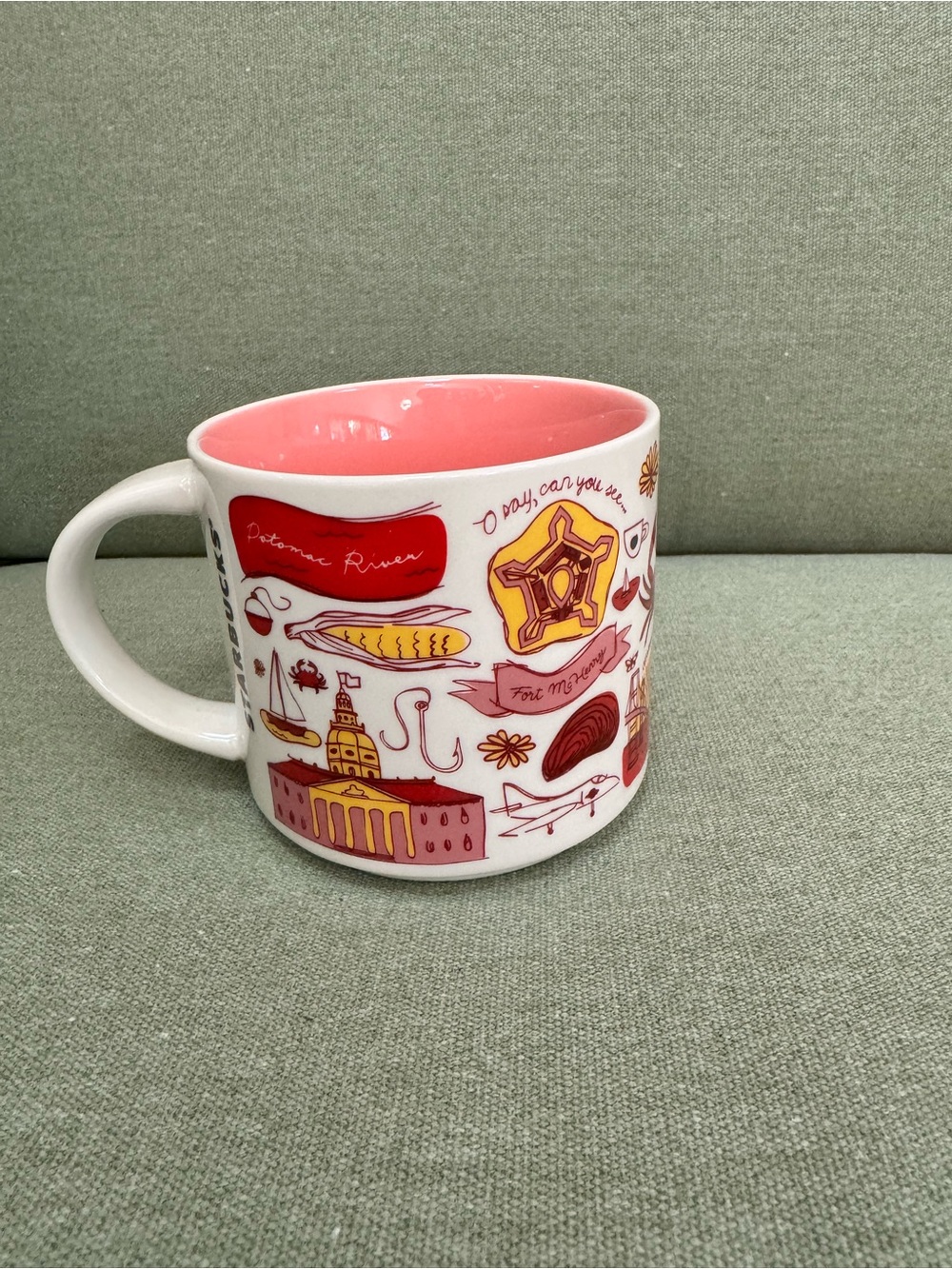 Starbucks Maryland Been There Series Mug